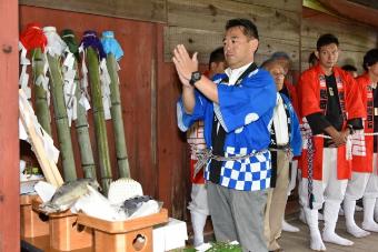 祈願祭の様子の画像