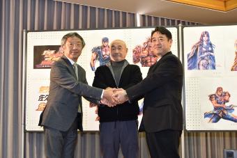 武論尊氏、千曲バス株式会社の高野社長との画像