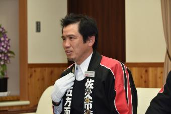 佐久市消防団　第5方面隊長 小林武二さんの画像