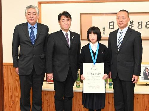 訪問された皆様と1