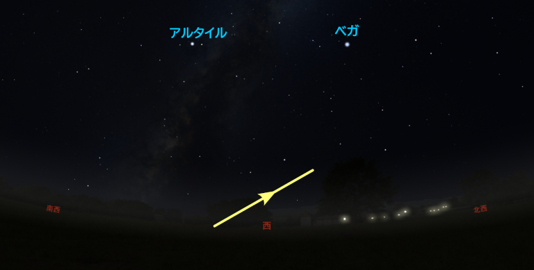 11月12日(2回目)のISS通過予想