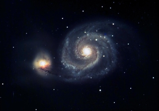 M51（子持ち銀河）