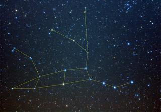 おおぐま座（星座線入り）