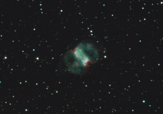惑星状星雲　M76の画像です。