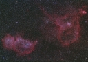 ハート＆ソウル星雲(IC1805・1848)の画像へ