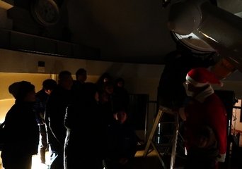 クリスマス観望会のようす
