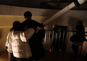 スマホで土星を撮ろう！のようす