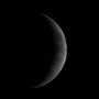 月齢4ごろの月へ