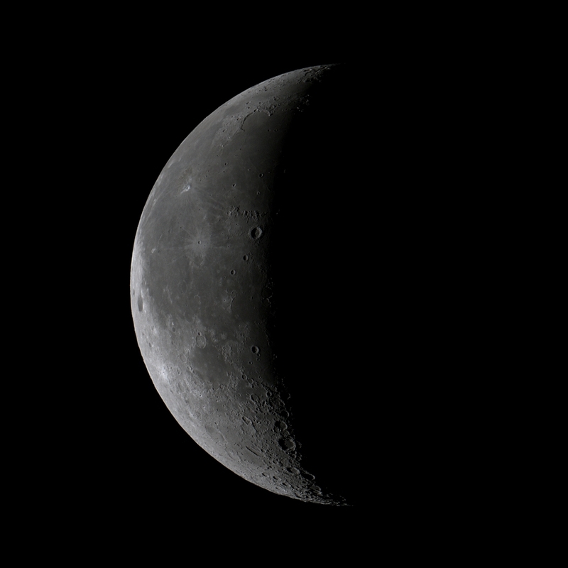 月齢23.8の月