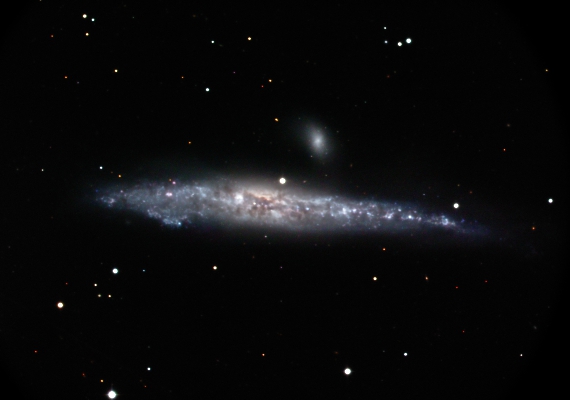 銀河　NGC4631の画像です。