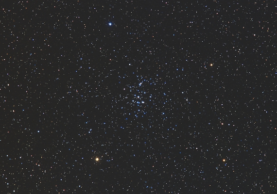 散開星団　M44の画像です。
