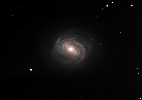 銀河　M58の画像です。