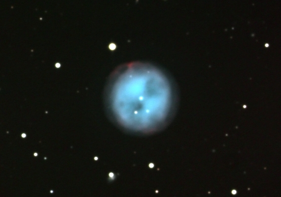 惑星状星雲　M97の画像です。