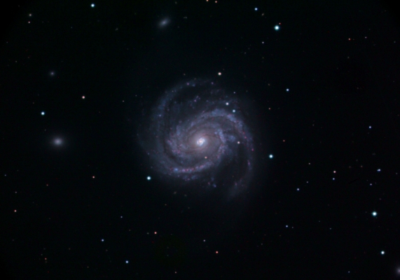 銀河　M100の画像です。