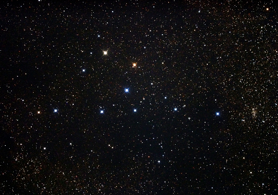 散開星団　Cr399の画像です。