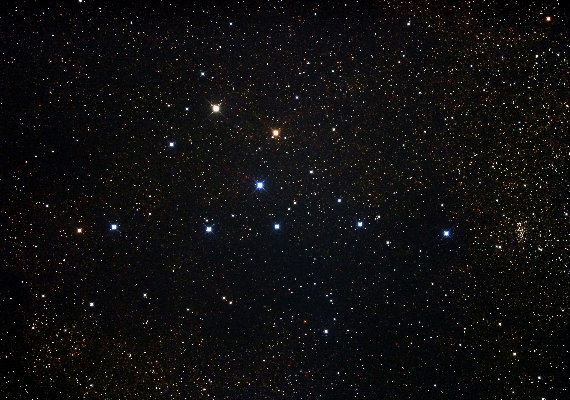 散開星団　Cr399の画像です。