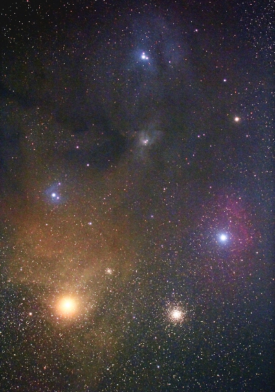 散光星雲　IC4603-6の画像です。