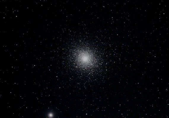 球状星団　M5の画像です。