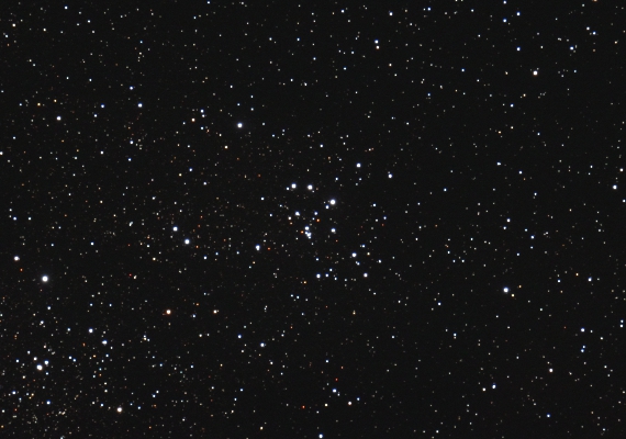 散開星団　M17の画像です。