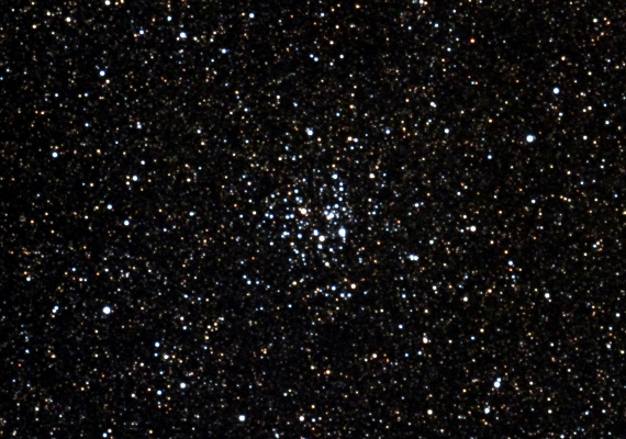 散開星団　M26の画像です。