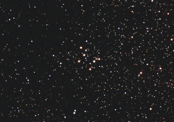 散開星団　M29の画像です。