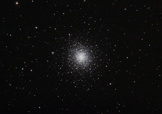 球状星団　M92の画像です。