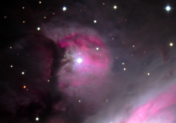 散光星雲　M43の画像です。