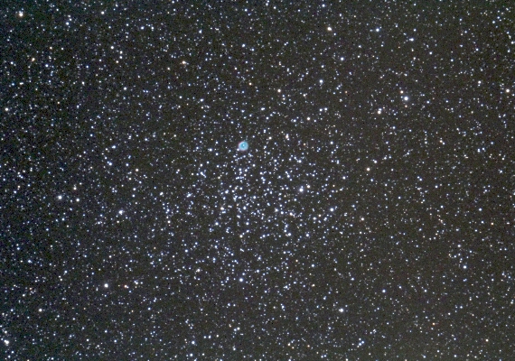 散開星団M46の画像です。