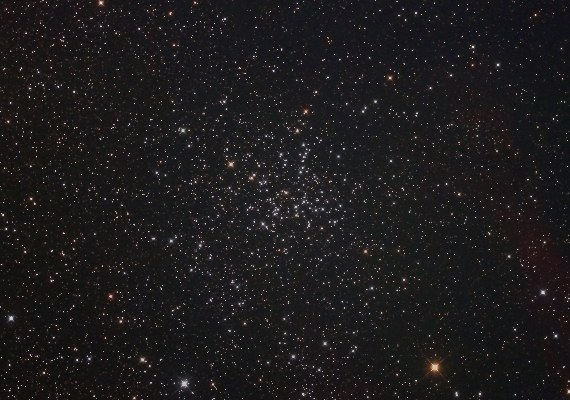 散開星団　M38の画像です。