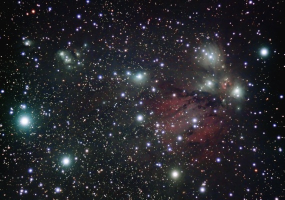 散光星雲　NGC2170他の画像です。