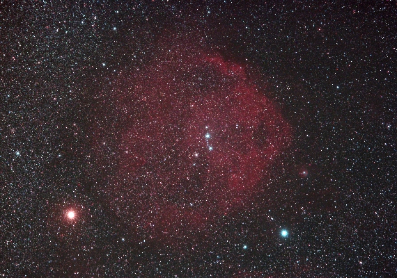 散光星雲　Sh2-264の画像です。